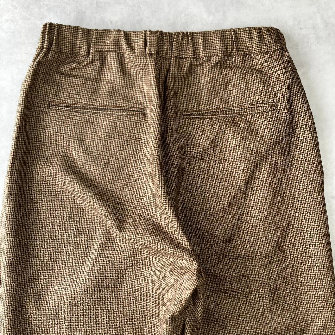 Beautiful condition Morris & Sons Gun Club Check Wide Easy Pants Wool 1031