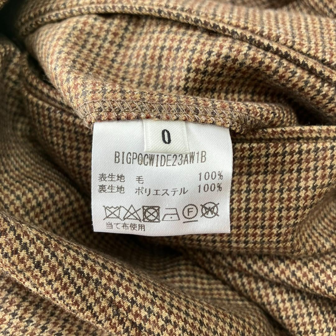 Beautiful condition Morris & Sons Gun Club Check Wide Easy Pants Wool 1031