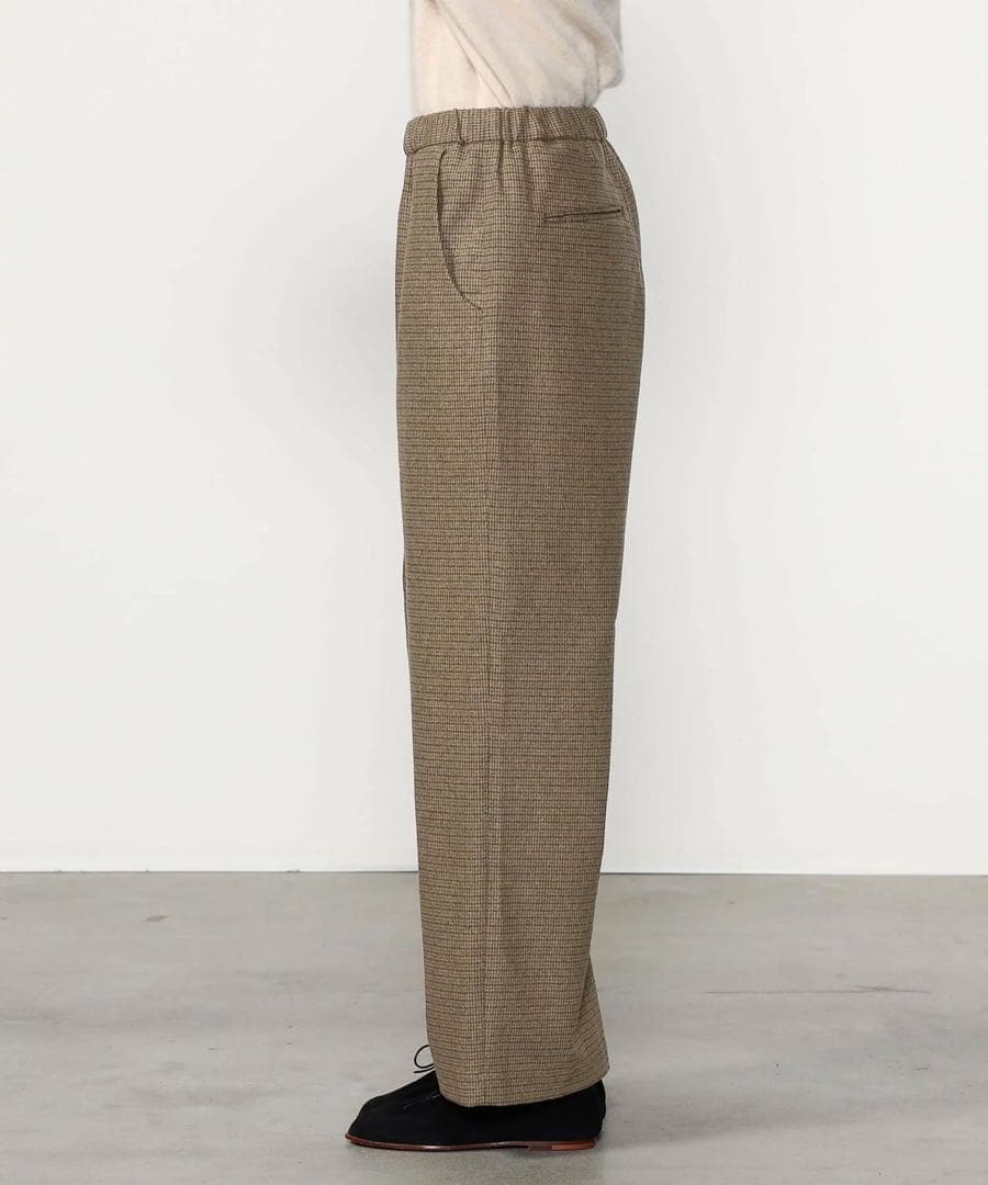 Beautiful condition Morris & Sons Gun Club Check Wide Easy Pants Wool 1031