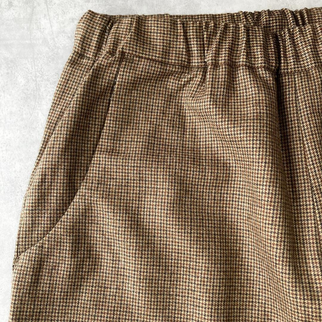 Beautiful condition Morris & Sons Gun Club Check Wide Easy Pants Wool 1031
