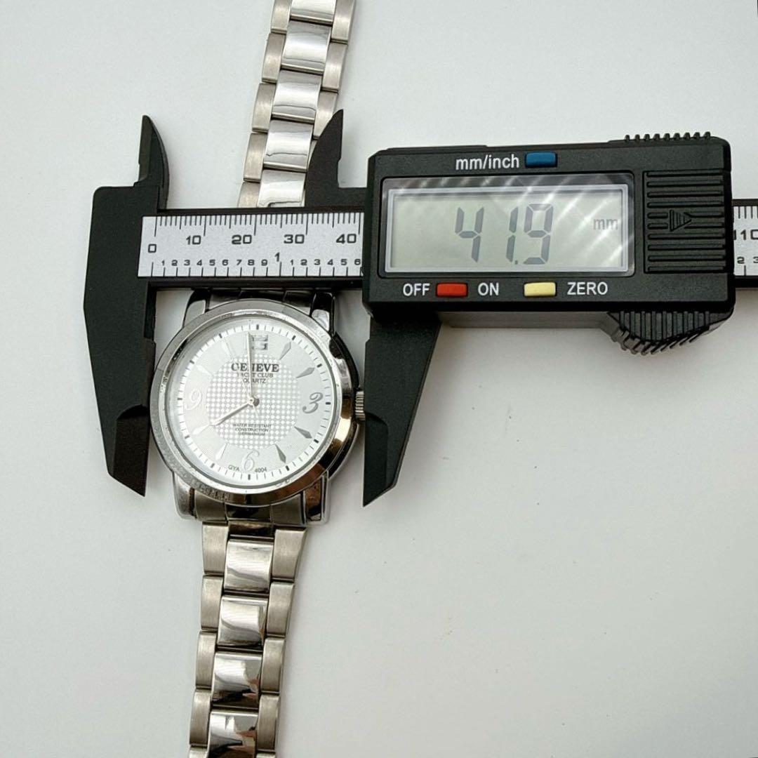 【Rare】GENEVE YACHT CLUB Quartz Men's Watch Germanium