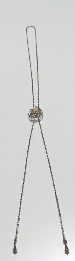 Simple metal loop tie, approx. 40cm